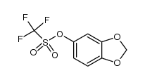 3,4-methylenedioxyphenyl triflate