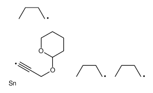 锡烷, 三丁基[3-[(四氢-2H-吡喃-2-基)氧代]-1-炔丙基<丙炔基>]-