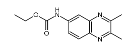 ethyl 2,3-dimethyl-6-quinoxalinecarbamate
