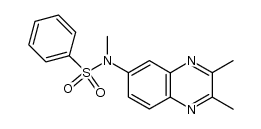 N-benzenesulphonyl-N,2,3-trimethyl-6-quinoxalinamine