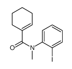 N-(2-iodophenyl)-N-methylcyclohexene-1-carboxamide