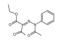 2-(acetyl-phenyl-hydrazono)-3-oxo-butyric acid ethyl ester