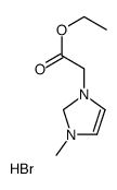 ethyl 2-(3-methyl-1,2-dihydroimidazol-1-ium-1-yl)acetate