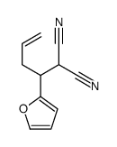 2-[1-(furan-2-yl)but-3-enyl]propanedinitrile