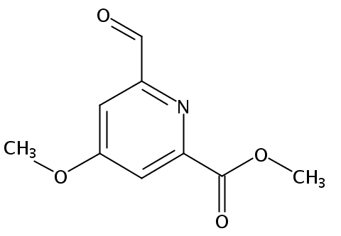 methyl 6-formyl-4-methoxypyridine-2-carboxylate