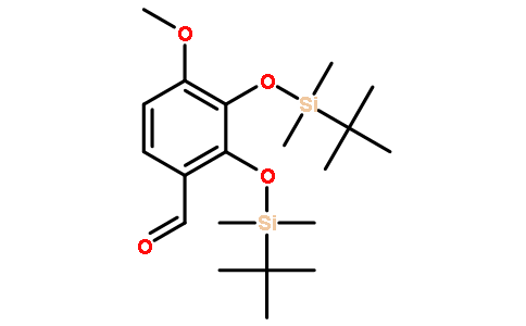 2,3-bis[[tert-butyl(dimethyl)silyl]oxy]-4-methoxybenzaldehyde