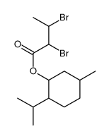 (5-methyl-2-propan-2-ylcyclohexyl) 2,3-dibromobutanoate