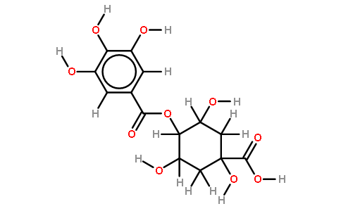 4-没食子酰基奎宁酸对照品(标准品) | 110170-37-1
