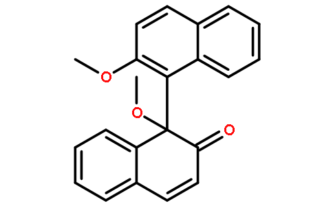 1-methoxy-1-(2-methoxynaphthalen-1-yl)naphthalen-2-one