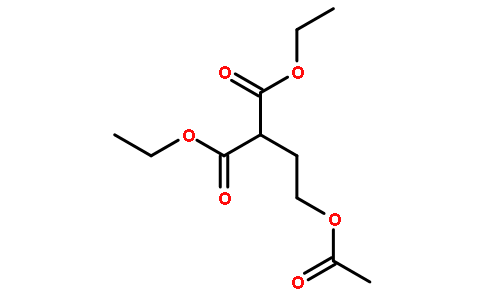 diethyl 2-(2-acetyloxyethyl)propanedioate