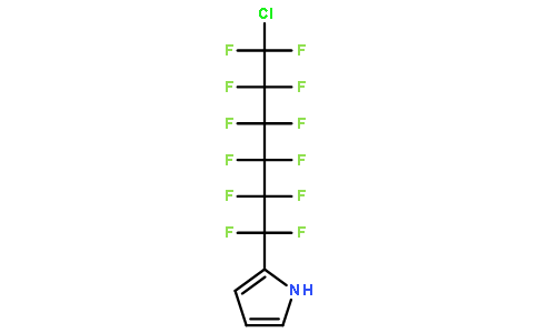 2-(6-chloro-1,1,2,2,3,3,4,4,5,5,6,6-dodecafluorohexyl)-1H-pyrrole