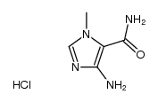 5-amino-3-methyl-3H-imidazole-4-carboxylic acid amide, hydrochloride