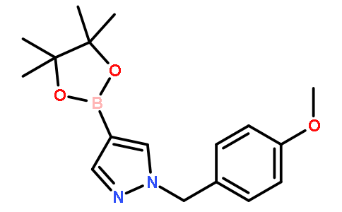 1-(4-甲氧基苄基)-4-(4,4,5,5-四甲基-1,3,2-二噁硼烷-2-基)-1H-吡唑