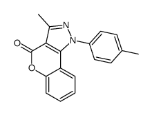 3-methyl-1-(4-methylphenyl)chromeno[4,3-c]pyrazol-4-one