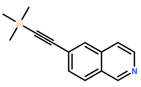 6-(2-(三甲基甲硅烷基)乙炔)异喹啉
