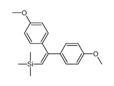 2,2-bis(4-methoxyphenyl)ethenyl-trimethylsilane