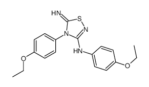 N,4-bis(4-ethoxyphenyl)-5-imino-1,2,4-thiadiazol-3-amine