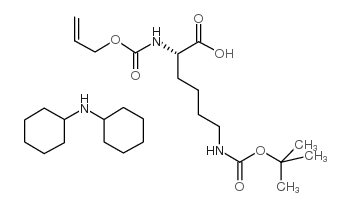 N-伪-Allyloxycarbonyl-N-蔚-Boc-L-lysine dicyclohexylamine salt