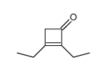2,3-diethylcyclobut-2-en-1-one