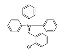 (2-chlorophenyl)imino-triphenyl-λ5-arsane