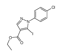 ethyl 1-(4-chlorophenyl)-5-iodopyrazole-4-carboxylate