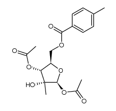 1,3-di-O-acetyl-2-C-methyl-5-O-p-methylbenzoyl-β-D-ribofuranose