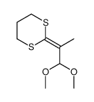 2-(1,1-dimethoxypropan-2-ylidene)-1,3-dithiane
