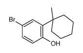4-bromo-2-(1-methylcyclohexyl)phenol
