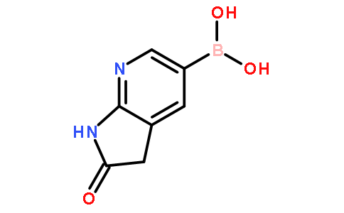 2,3-二氢-2-羰基-1H-吡咯【2,3-b】吡啶-5-硼酸