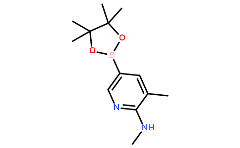 2-甲基氨基-3-甲基吡啶-5-硼酸频哪醇酯,