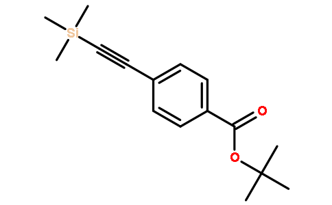 tert-butyl 4-(2-(trimethylsilyl)ethynyl)benzoate