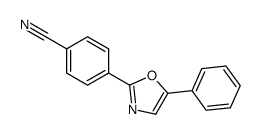 4-(5-phenyl-1,3-oxazol-2-yl)benzonitrile
