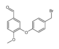 3-[4-(bromomethyl)phenoxy]-4-methoxybenzaldehyde