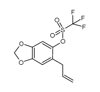 1-allyl-3,4-methylenedioxy-6-trifluoromethanesulfonyloxybenzene