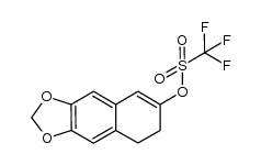 3,4-dihydro-6,7-methylenedioxy-2-trifluoromethanesulfonyloxynaphthalene