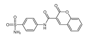 2-oxo-N-(4-sulfamoylphenyl)chromene-3-carboxamide