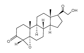 4,5-epoxy-21-hydroxypregnane-3,20-dione