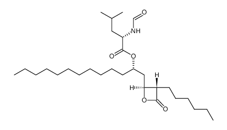 奥利司他 杂质 N-甲酰基-L-亮氨酸-（R）-1-{[（2R,3R）-3-己基-4-氧代-氧杂环丁基]甲基}十二烷基酯