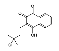 3-(3-chloro-3-methylbutyl)-4-hydroxynaphthalene-1,2-dione