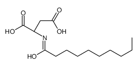 L-天冬氨酸,  N-(1-羰基癸基)-