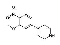 4-(3-methoxy-4-nitrophenyl)-1,2,3,6-tetrahydropyridine