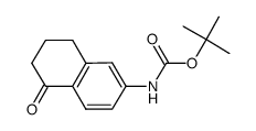 5-氧代-5,6,7,8-四氢萘-2-基氨基甲酸叔丁酯