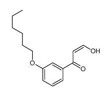 1-(3-hexoxyphenyl)-3-hydroxyprop-2-en-1-one
