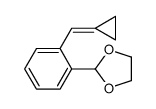 2-[2-(cyclopropylidenemethyl)phenyl]-1,3-dioxolane