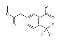 methyl 2-[3-nitro-4-(trifluoromethyl)phenyl]acetate