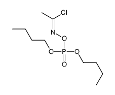 dibutyl (1-chloroethylideneamino) phosphate