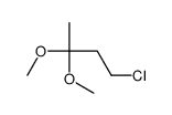 1-chloro-3,3-dimethoxybutane