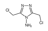 3,5-bis(chloromethyl)-1,2,4-triazol-4-amine