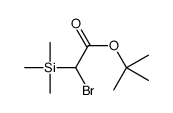 tert-butyl 2-bromo-2-trimethylsilylacetate