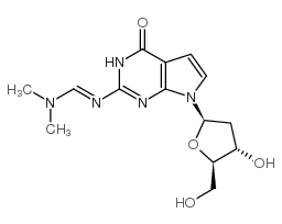 N2-(DIMETHYLAMINOMETHYLIDENE)-7-DEAZA-2'-DEOXYGUANOSINE